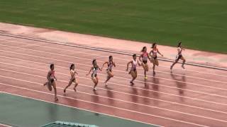 2013関西学生陸上競技種目別選手権大会 女子100m B決勝