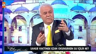 Sahur Vaktinde Ezan Okunurken Su İçilir Mi ?