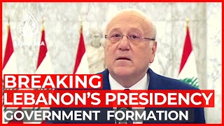 Lebanon’s presidency announces government formation | Al Jazeera Breaking