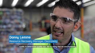 Cleanaway's Container Sorting Facility
