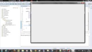 Java Tutorial 2 - Creating a simple frame with panel as a graphics area