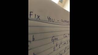 Fix You Coldplay Piano Instrumental Cover