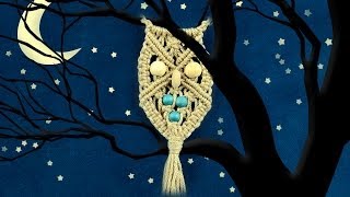 Macramé Owl - Necklace (DIY)