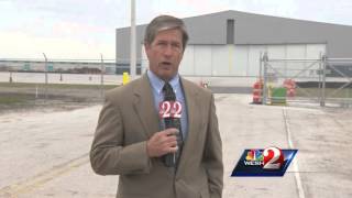 Melbourne airport opens new hangar for servicing jumbo jets