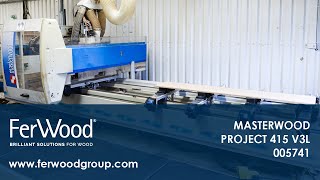 Cnc Machine Centres With Pod And Rail  in action - MASTERWOOD PROJECT 415 V3L - Ferwoodgroup