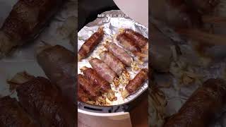 空氣炸鍋食譜#金針菇肥牛卷#AIR FRYER RECIPES#party #beef #shorts