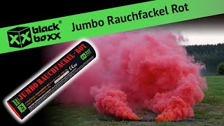 Blackboxx - Jumbo Rauchfackel Rot