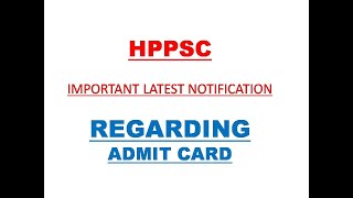 HPPSC LATEST PRESS NOTE