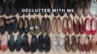 Declutter With Me | My Entire Shoe Collection with Try Ons | Part 1 of 2