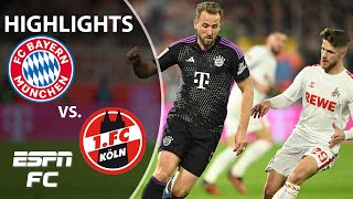 Bayern Munich vs. FC Cologne | Bundesliga Highlights | ESPN FC