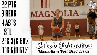 22nd Annual Doghouse Invitational | Caleb Johnston | Magnolia vs Fort Bend Travis