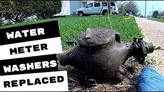Water Meter Leaking Washers Replaced