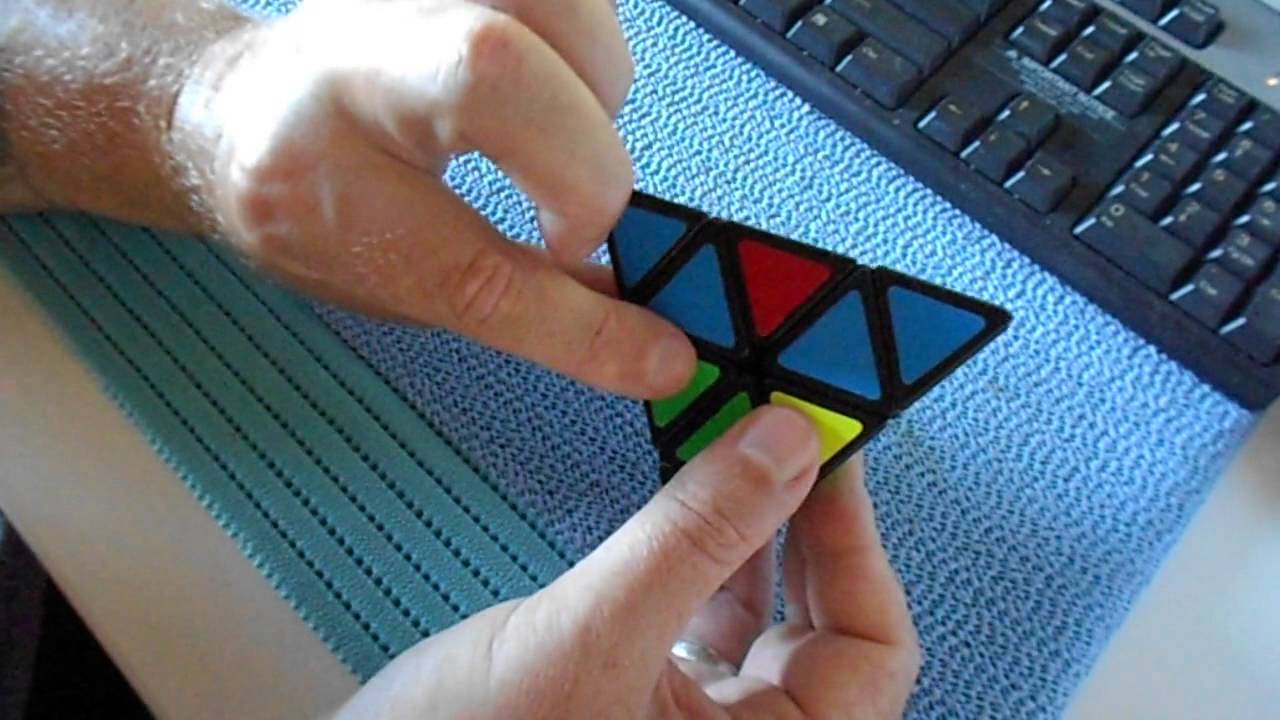 Pyraminx Keyhole For Dummies Youtube