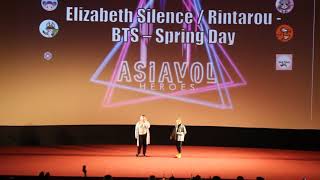 ASIAVOL 2019 | Elizabeth Silence  Rintarou - BTS – Spring Day