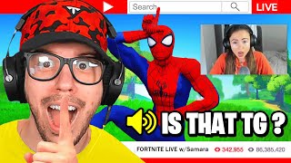 I went UNDERCOVER in a SPIDER-MAN ONLY tournament! (Fortnite)