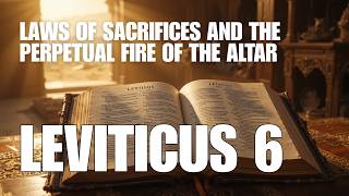 Leviticus 6 | God's Laws for Offerings and Priests