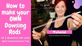 How to make your own Dowsing rods in 5 minutes or less Tutorial Electronic Medium Life is paranormal