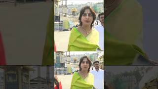 Actress Surekha Vani Spotted At Tirumala Temple With Her Daughter Supritha #ytshorts #shorts