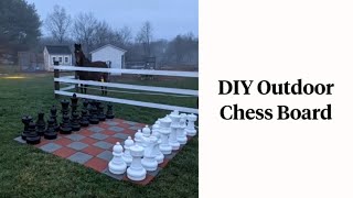 How to Create a DIY Giant Chess Set: Fun Outdoor Game Project