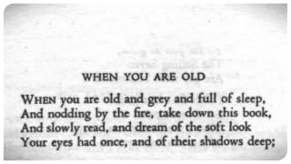 When You Are Old - W. B. Yeats
