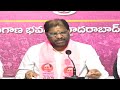 live brs leaders press meet at telangana bhavan