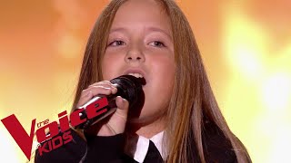 Frank Sinatra - New York New York | Marie | The Voice Kids France 2018 | Blind Audition