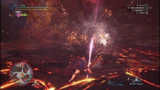 ［MHW］歴戦王テオ・テスカトル　7:35 チャージアックス（強属性ビン）装衣有　オトモ無