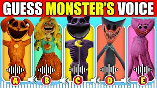 IMPOSSIBLE 🔊 Guess The Voice! | Poppy Playtime Chapter 3 & The Smiling Critters Characters | Catnap