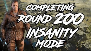COMPLETING" ROUND 200" INSANITY MODE | ALPHA OMEGA | COD BLACK OPS 4 ZOMBIES