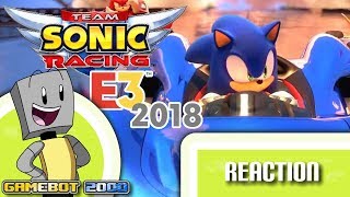 GameBot Reacts - Team Sonic Racing E3 Trailer