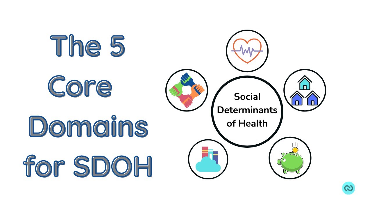 5 Core Domains For Social Determinants Of Health (SDOH) - YouTube