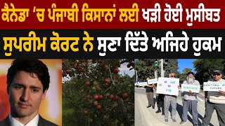 Canada ‘ਚ Punjabi Farmers ਲਈ ਖੜੀ ਹੋਈ ਮੁਸੀਬਤ, Supreme Court ਨੇ ਸੁਣਾ ਦਿੱਤੇ ਅਜਿਹੇ ਹੁਕਮ | D5  Punjabi