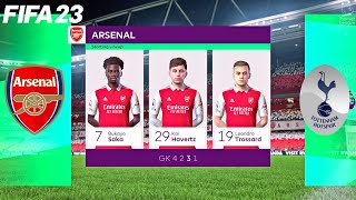 FIFA 23 | Arsenal vs Tottenham Hotspur ft Kai Havertz - Premier League 2023/24 - PS5 Gameplay