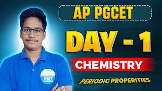 AP PGCET Chemistry Classes || Topic -1 || Periodic Properities || PGCET Course 2025