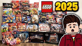 LEGO January 1st 2025 Sets Unboxing \u0026 LIVE Reactions