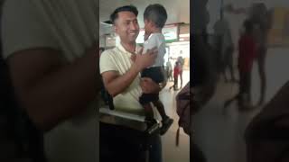 দীর্ঘ ১ বছর ১০ দিন পর ছেলে তার বাবাকে পাইছে #video #travelvlog #cutebaby