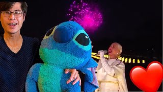 Reaction to Katy Perry performing Firework | Joe Biden's Inauguration | with Stitch