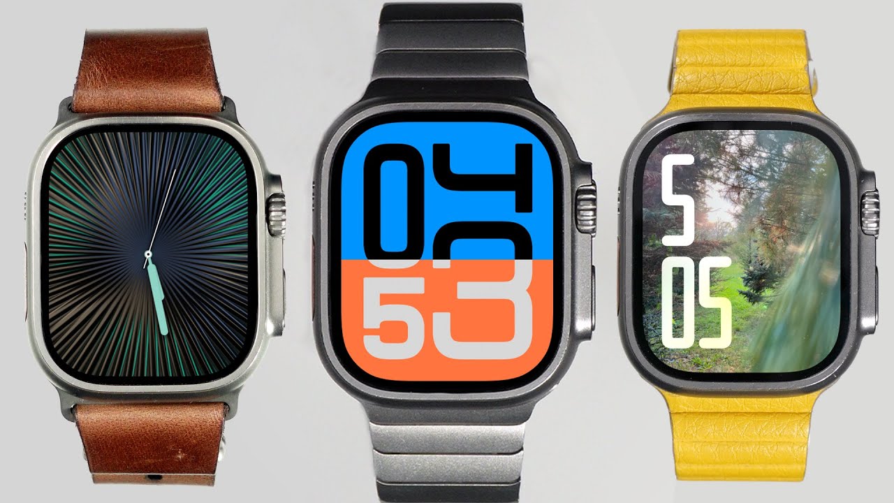 New Watch Faces In Watchos 11 A Deep Dive Look Youtube