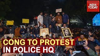 Delhi Anti-CAA Stir : Congress To Protest Outside Delhi Police HQ Against Atrocities