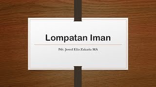 LOMPATAN IMAN