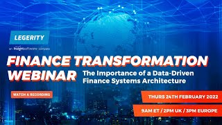 Legerity Finance Transformation Webinar Feb 2022