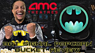 BATMAN 85TH ANNIVERSARY | AMC POPCORN BUCKET REVIEW | BAT SIGNAL | BATMAN FANS THIS IS A MUST HAVE🦇🤯