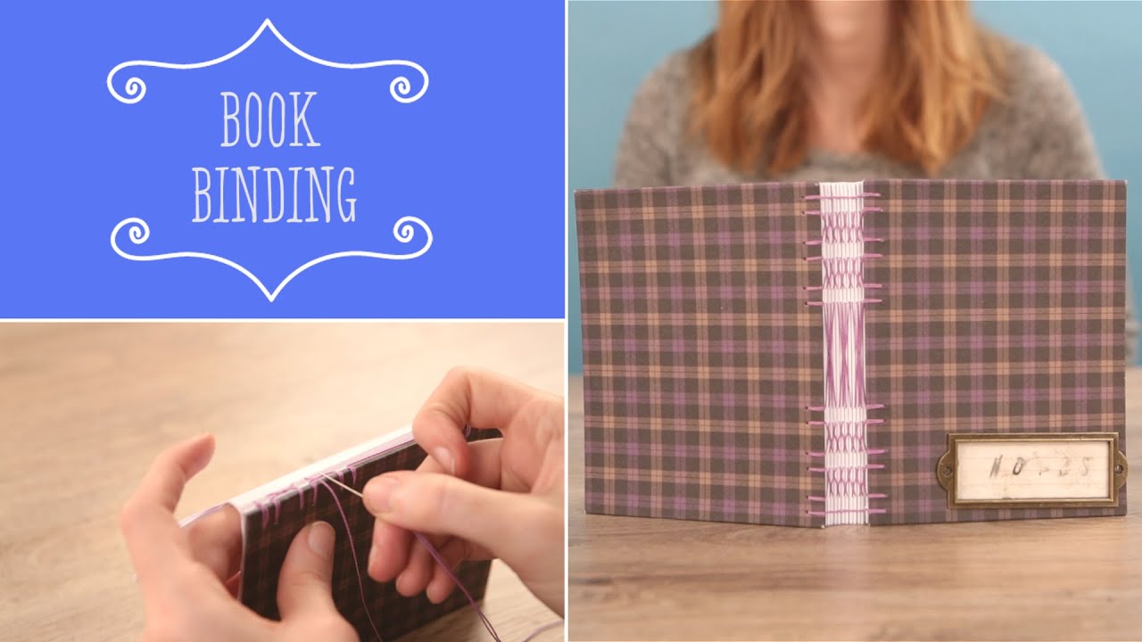 Bookbinding Tutorial Craft Techniques Youtube