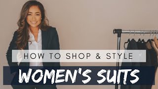 Women’s Suit Basics: How (and Where) To Shop For + Style (WITH LINKS!)