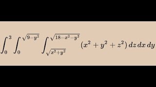 Calc III: Triple Integral in Spherical Coordinates example 5/6