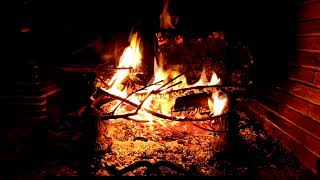 Soothing Fireplace Ambience | Şömine Sesleri | Relaxing Fire Crackling ASMR | Rahatlatıcı Sesler