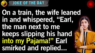 Daily Funny Jokes: Earl Outsmarts a Pickpocket on the Train! 😂🚂