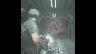 無限ミニガンだと弱点が分かりやすいですね【バイオハザード RE2】 #shorts