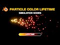 Change PARTICLE COLOR with Lifetime in Blender Simulation Nodes