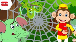 Ek Mota Hathi 2.2+Bandar Mama+ More Nursery Rhymes for Kids | एक मोटा हाथी | ChocoBerry Poems